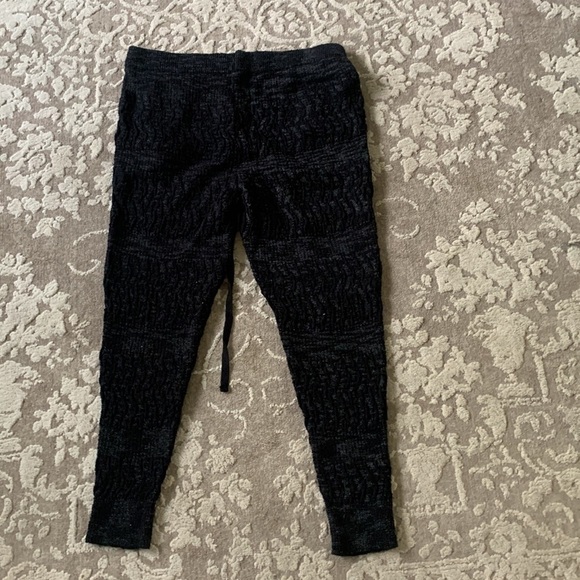 Free People Road Trip Jogger M knit pants leggings textured drawstring‎ waist - Picture 14 of 14